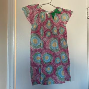 Cotton, multicolor summer dress
